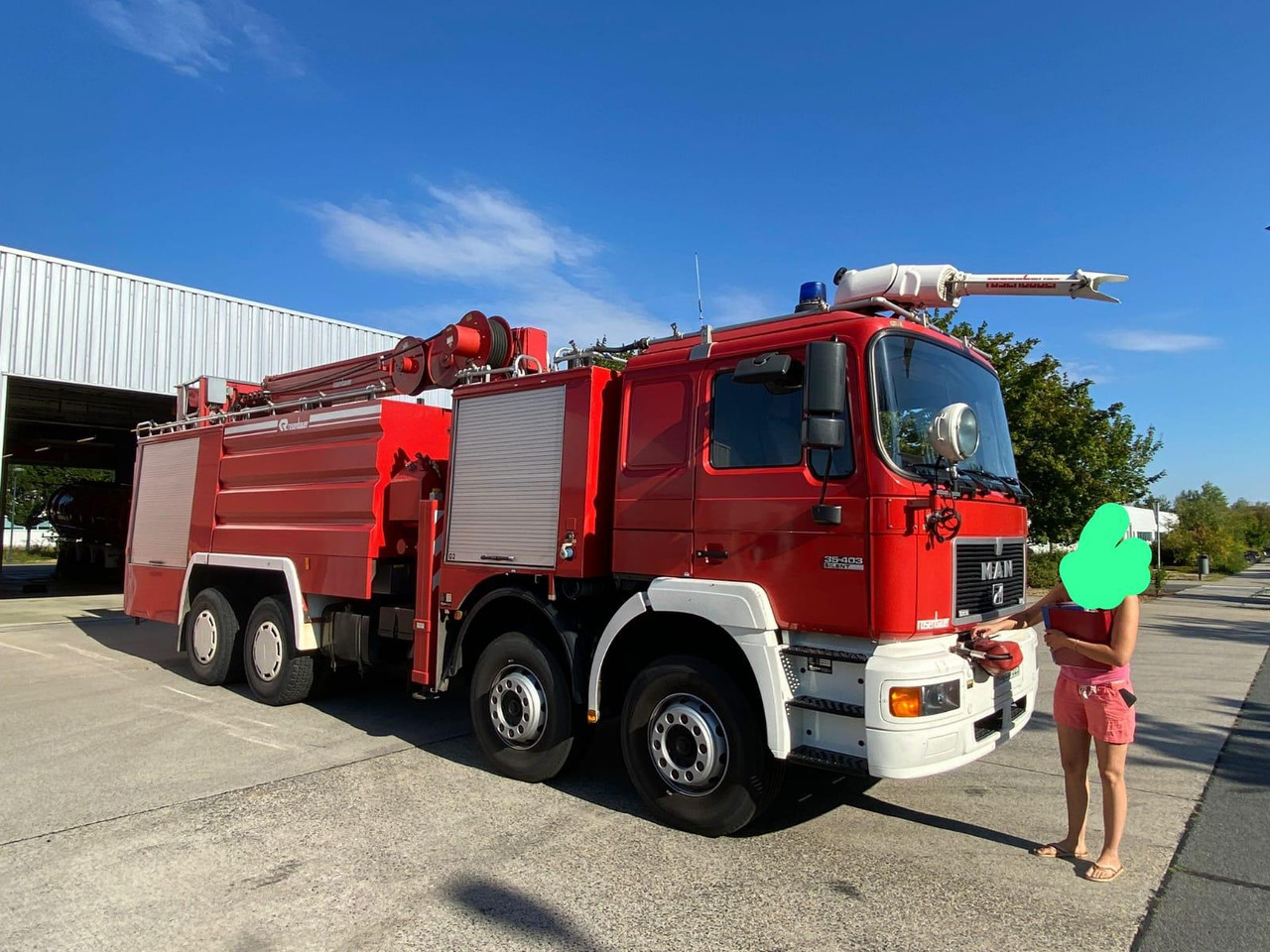 MAN 35.403 - Fire truck: picture 4 MAN 35.403 - Fire truck: picture 4