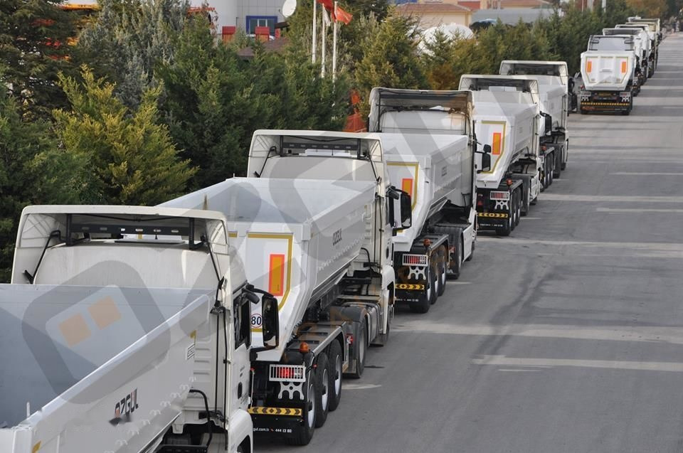 Özgül 3 AXLE TIPPING SEMI TRAILER - Tipper semi-trailer: picture 4 Özgül 3 AXLE TIPPING SEMI TRAILER - Tipper semi-trailer: picture 4