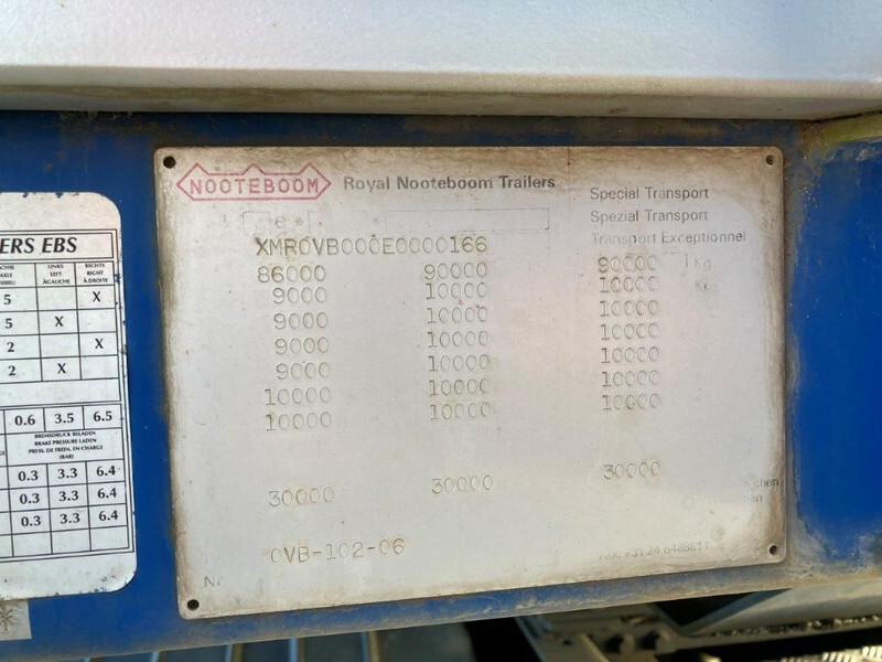 Dropside/ Flatbed semi-trailer Nooteboom 0VB-102-06 Ballast Trailer: picture 15 Dropside/ Flatbed semi-trailer Nooteboom 0VB-102-06 Ballast Trailer: picture 15