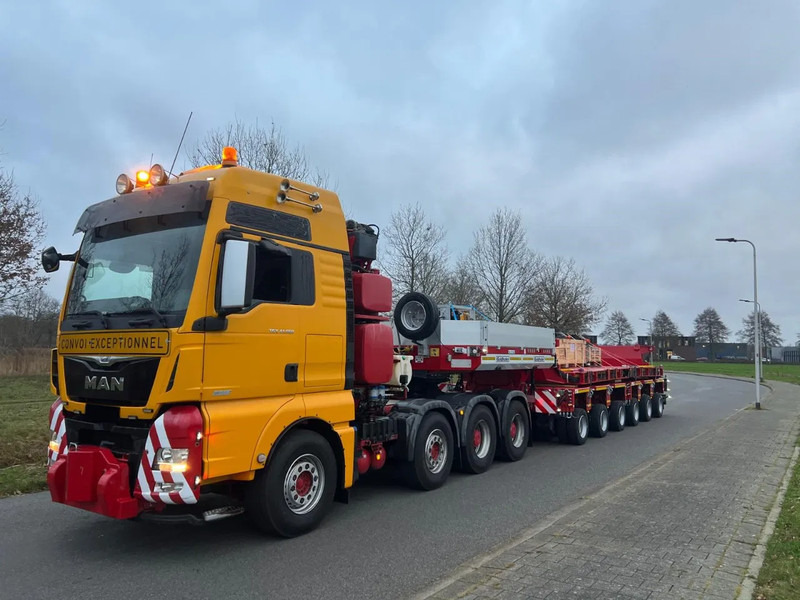 Goldhofer THP SL 3 + 3 + Gooseneck + Flatbed 250 - Semi-trailer: picture 1 Goldhofer THP SL 3 + 3 + Gooseneck + Flatbed 250 - Semi-trailer: picture 1