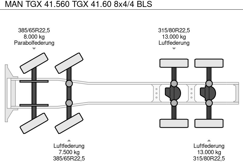 MAN TGX 41.560 TGX 41.60 8x4/4 BLS leasing MAN TGX 41.560 TGX 41.60 8x4/4 BLS: picture 14
