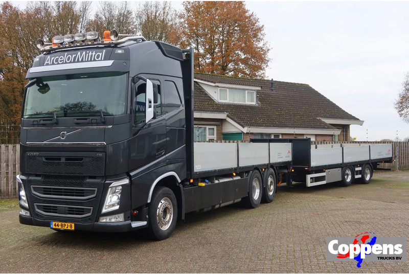 Volvo FH 460 Open Laadbak + Aanhanger Nieuw Smart-TACHO generatie 2-V2 - Dropside/ Flatbed truck: picture 1 Volvo FH 460 Open Laadbak + Aanhanger Nieuw Smart-TACHO generatie 2-V2 - Dropside/ Flatbed truck: picture 1