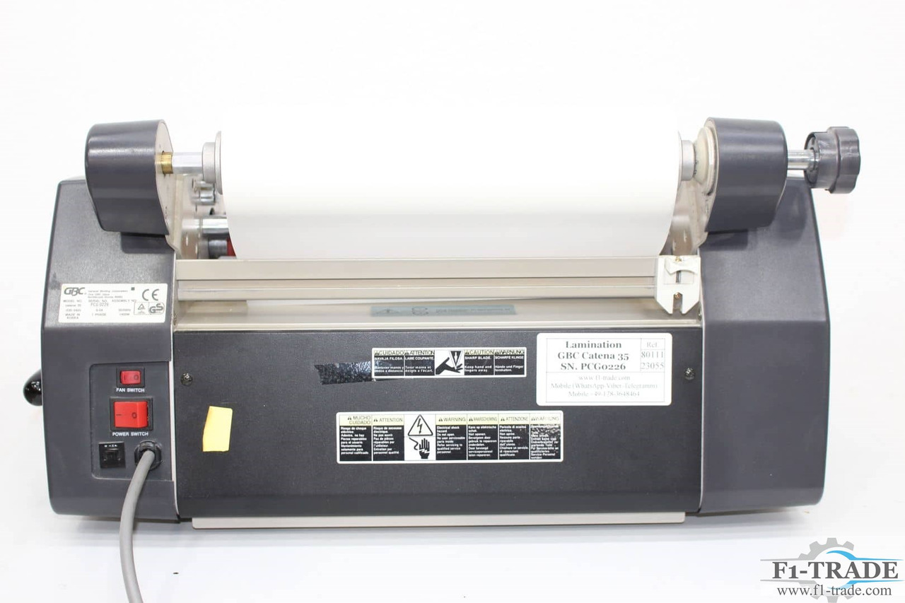 GBC Catena 35 - Printing machinery: picture 5 GBC Catena 35 - Printing machinery: picture 5