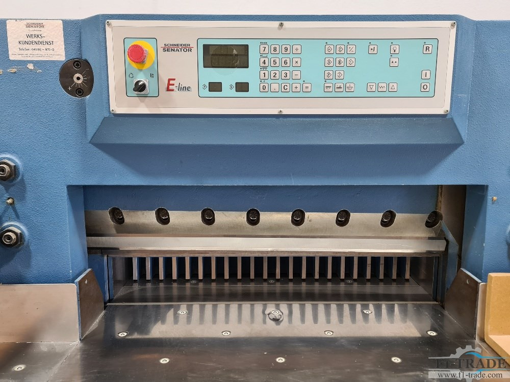 Schneider Senator SEN78 E-LINE - Paper cutting machine: picture 4 Schneider Senator SEN78 E-LINE - Paper cutting machine: picture 4