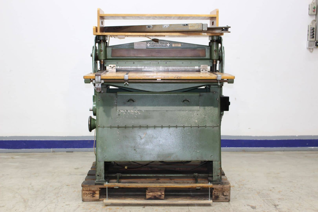 W. Kroll Gartenberg K80 - Paper cutting machine: picture 1 W. Kroll Gartenberg K80 - Paper cutting machine: picture 1