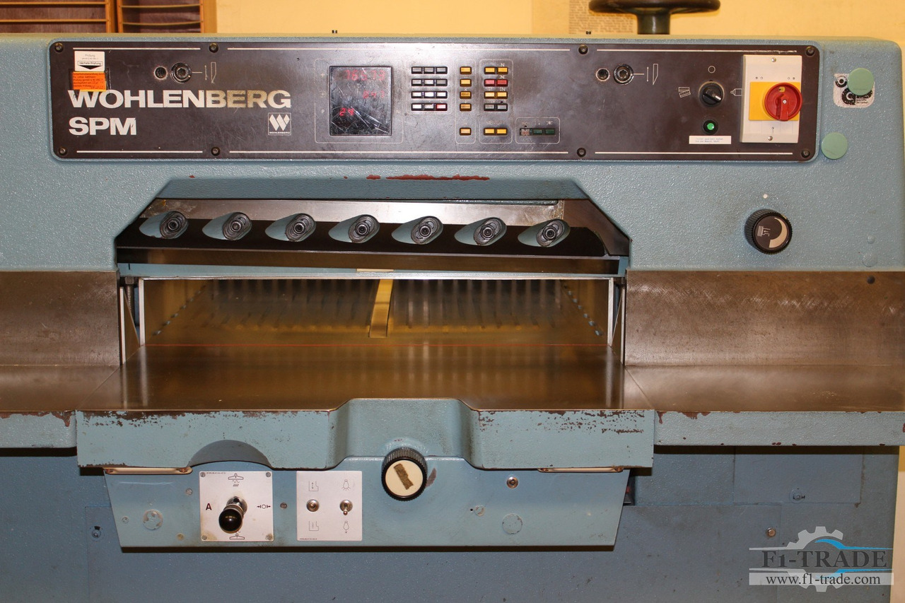 Wohlenberg 76 SPM - Paper cutting machine: picture 4 Wohlenberg 76 SPM - Paper cutting machine: picture 4