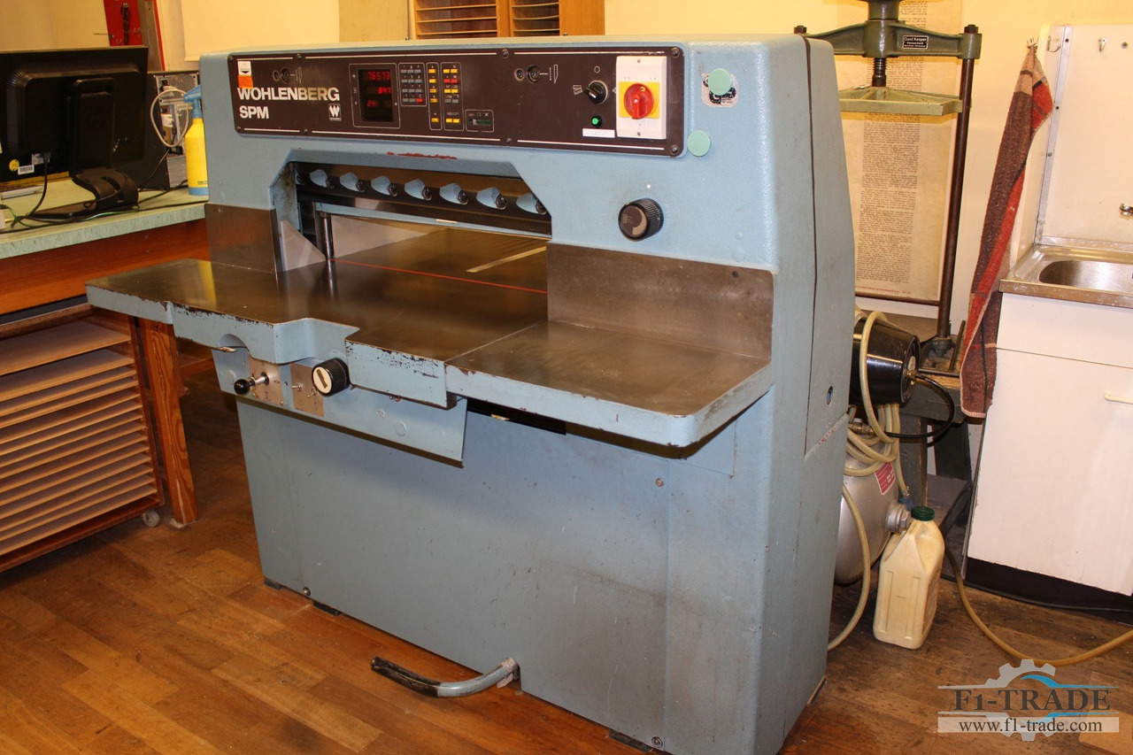 Wohlenberg 76 SPM - Paper cutting machine: picture 3 Wohlenberg 76 SPM - Paper cutting machine: picture 3