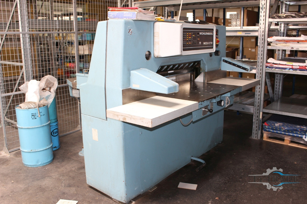 Wohlenberg 92 MCS-TV - Paper cutting machine: picture 3 Wohlenberg 92 MCS-TV - Paper cutting machine: picture 3