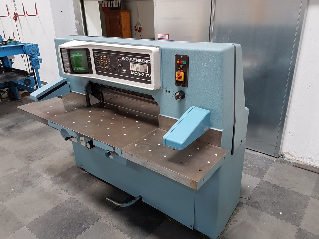 Wohlenberg 92 MCS2-TV - Paper cutting machine: picture 4 Wohlenberg 92 MCS2-TV - Paper cutting machine: picture 4