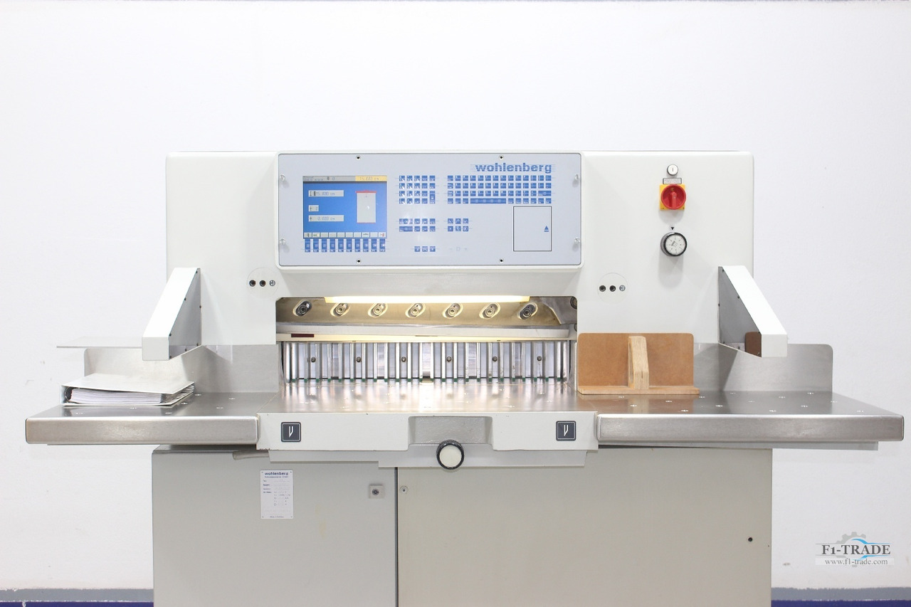 Wohlenberg CUT-Tec 76 - Paper cutting machine: picture 4 Wohlenberg CUT-Tec 76 - Paper cutting machine: picture 4