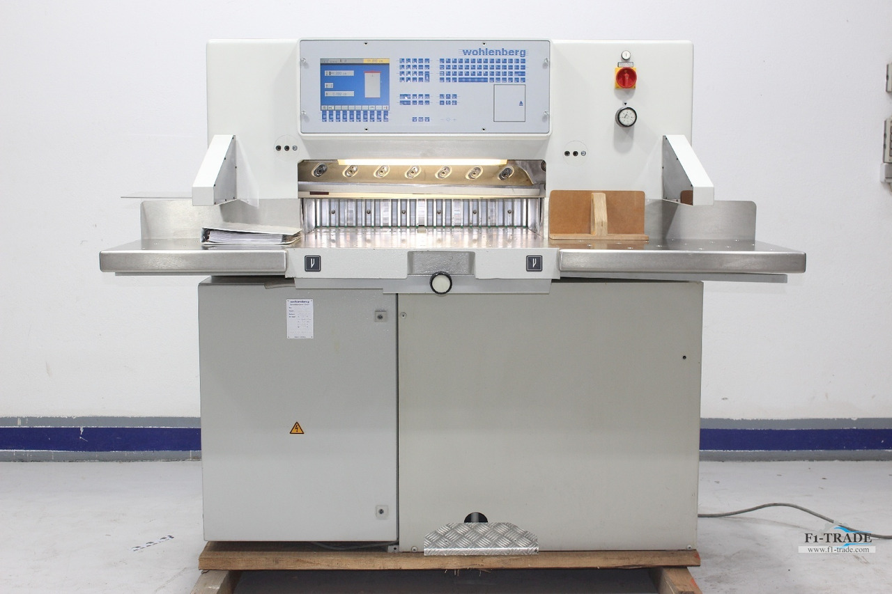 Wohlenberg CUT-Tec 76 - Paper cutting machine: picture 1 Wohlenberg CUT-Tec 76 - Paper cutting machine: picture 1