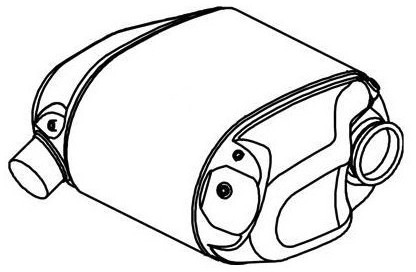 Katalysator IVECO Stralis SCR Euro 5, Dinex - 28461 28477 41299218 41298536 41298535 41272365 - Catalytic converter for Truck: picture 2 Katalysator IVECO Stralis SCR Euro 5, Dinex - 28461 28477 41299218 41298536 41298535 41272365 - Catalytic converter for Truck: picture 2