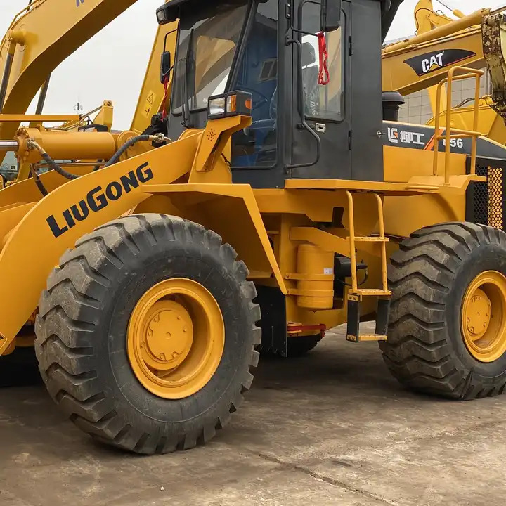 5 Ton Wheel Loader Liugong Clg856 Zl50cn Slightly Used Front Loader With Articulated Boom In Shanghai - Wheel loader: picture 1 5 Ton Wheel Loader Liugong Clg856 Zl50cn Slightly Used Front Loader With Articulated Boom In Shanghai - Wheel loader: picture 1