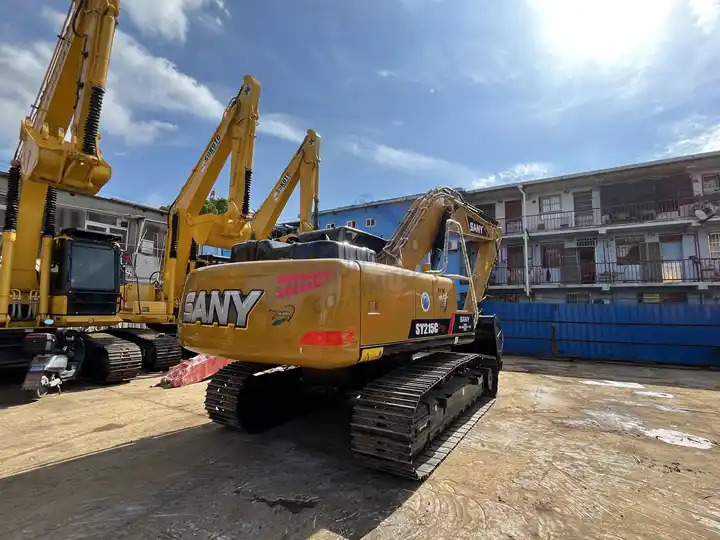 Factory Direct Sale Sany 215C Pro Excavator Machine 20ton SANY 215 SY215 SY215C SY215H Used Excavators in Shanghai - Excavator: picture 4 Factory Direct Sale Sany 215C Pro Excavator Machine 20ton SANY 215 SY215 SY215C SY215H Used Excavators in Shanghai - Excavator: picture 4