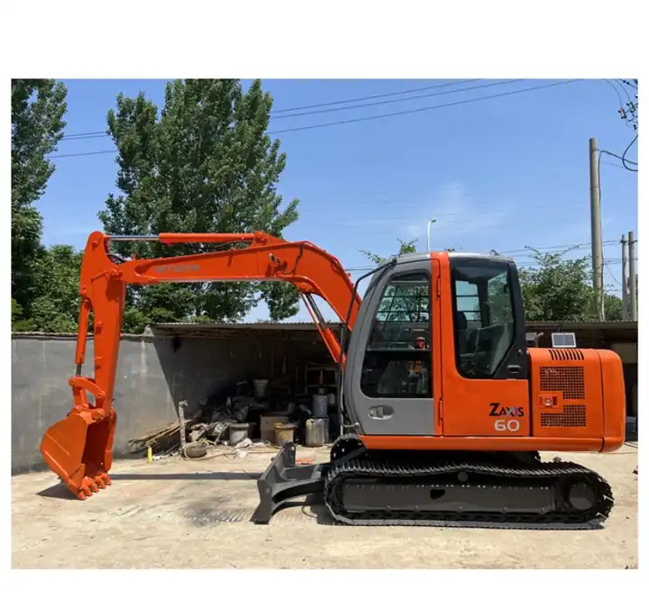 Original Small Size Second Hand Excavating Equipment Cheap Price Excellent Quality Used Hitachi Zx60 Excavator With Blade - Crawler excavator: picture 2 Original Small Size Second Hand Excavating Equipment Cheap Price Excellent Quality Used Hitachi Zx60 Excavator With Blade - Crawler excavator: picture 2
