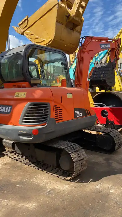 Crawler excavator Used Doosan dx60 dh60 dx55 dh55 mini excavator 6 ton: picture 6