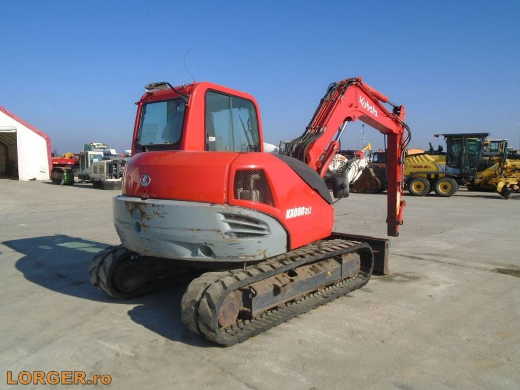 Kubota KX 080-3 - Crawler excavator: picture 3 Kubota KX 080-3 - Crawler excavator: picture 3