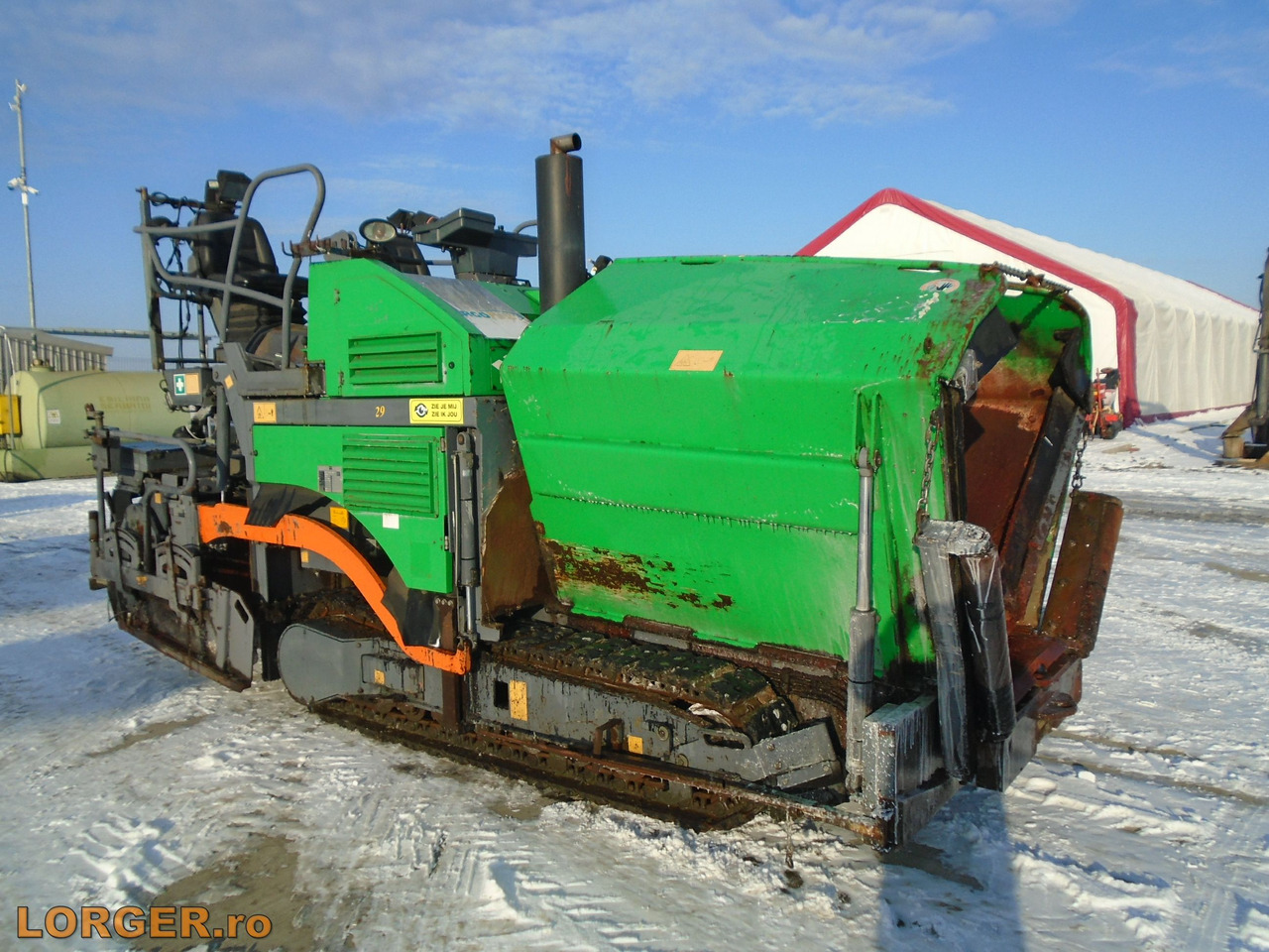 Vögele Super 1300-2 - Asphalt paver: picture 4 Vögele Super 1300-2 - Asphalt paver: picture 4