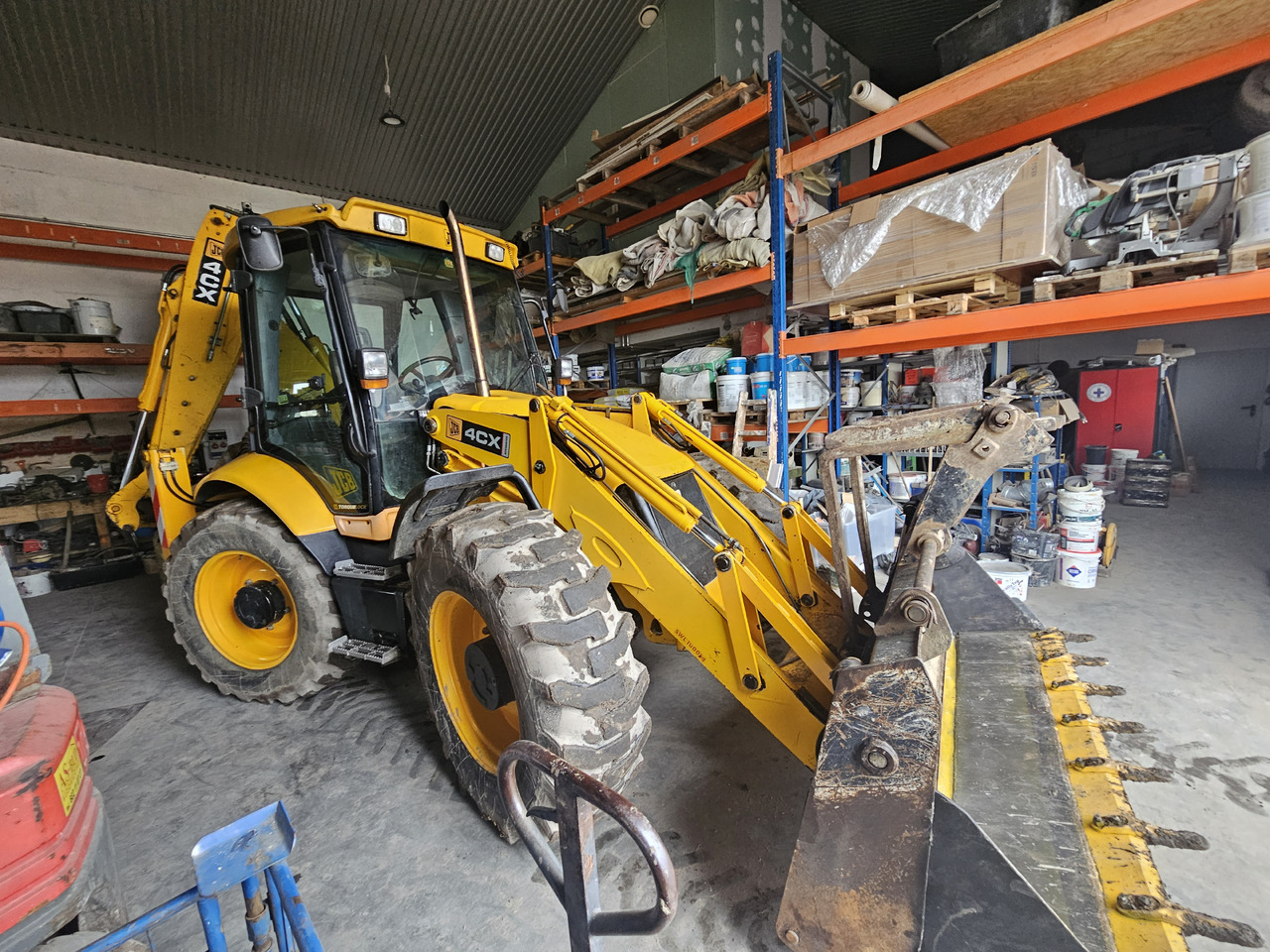 JCB 4CX - Backhoe loader: picture 1 JCB 4CX - Backhoe loader: picture 1