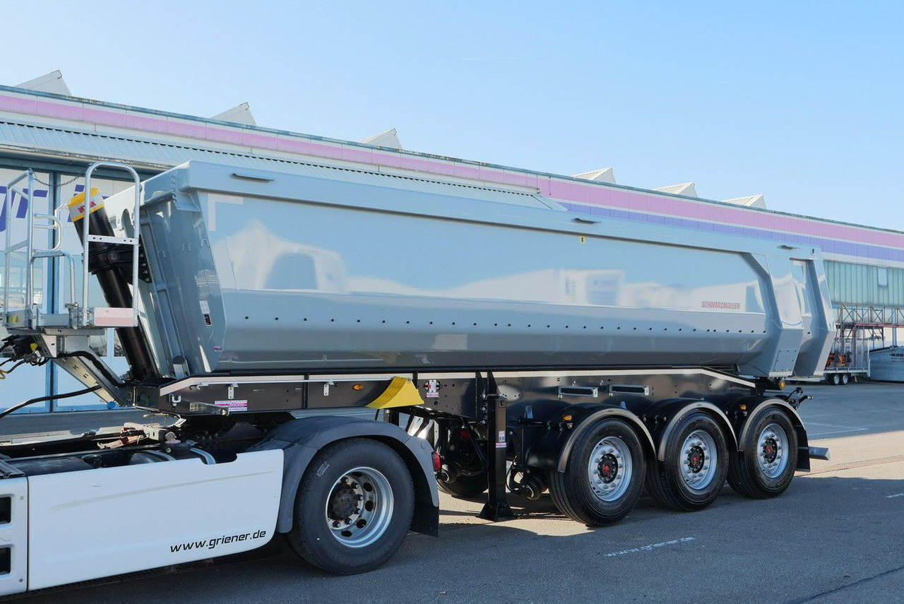 Schwarzmüller K -SERIE / ALUMULDE /STAHLEINLAGE 5430 kg /25m³ - Tipper semi-trailer: picture 3 Schwarzmüller K -SERIE / ALUMULDE /STAHLEINLAGE 5430 kg /25m³ - Tipper semi-trailer: picture 3