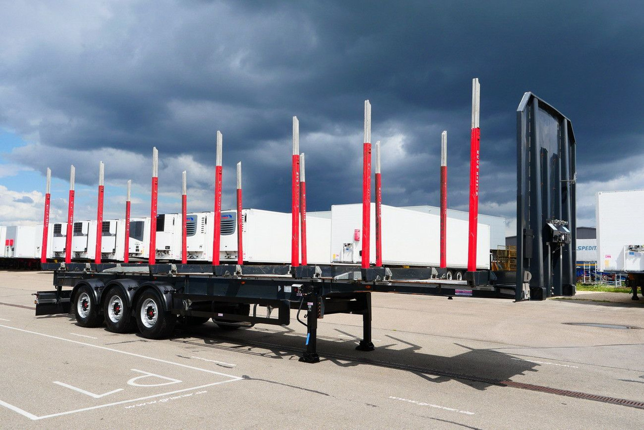 Schwarzmüller Y serie /RUNGENSATTEL HOLZ ECCO STEEL 9to /8 x - Timber semi-trailer: picture 2 Schwarzmüller Y serie /RUNGENSATTEL HOLZ ECCO STEEL 9to /8 x - Timber semi-trailer: picture 2