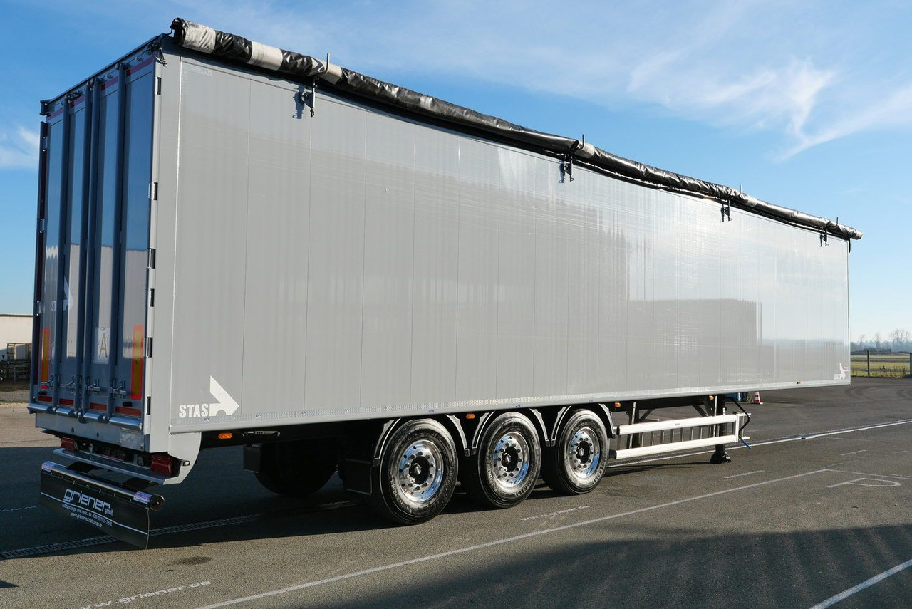 Stas S300ZX 90,3 m³ /7780 kg leer /BIOSTAR /ALU/LIFT - Walking floor semi-trailer: picture 2 Stas S300ZX 90,3 m³ /7780 kg leer /BIOSTAR /ALU/LIFT - Walking floor semi-trailer: picture 2