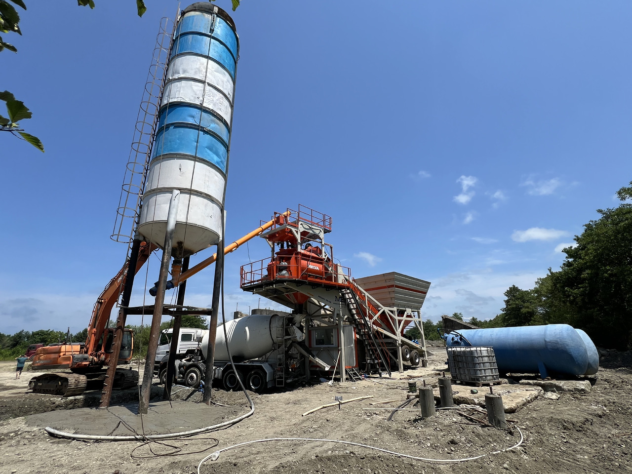 Mobile Concrete Plant Promix-100.MB - Concrete plant: picture 2 Mobile Concrete Plant Promix-100.MB - Concrete plant: picture 2