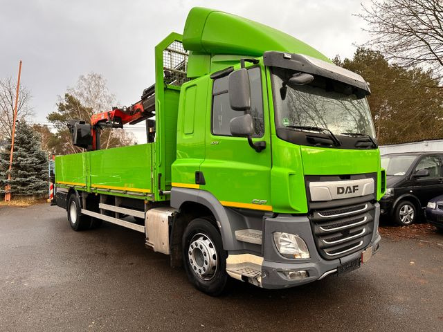 DAF CF 370 mit Kran Klima Tempomat - Dropside/ Flatbed truck, Crane truck: picture 2 DAF CF 370 mit Kran Klima Tempomat - Dropside/ Flatbed truck, Crane truck: picture 2