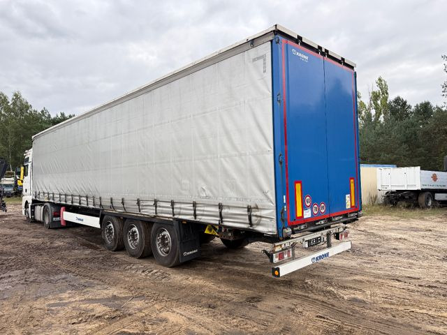 Krone SD Pritsche-Plane - Curtainsider semi-trailer: picture 3 Krone SD Pritsche-Plane - Curtainsider semi-trailer: picture 3