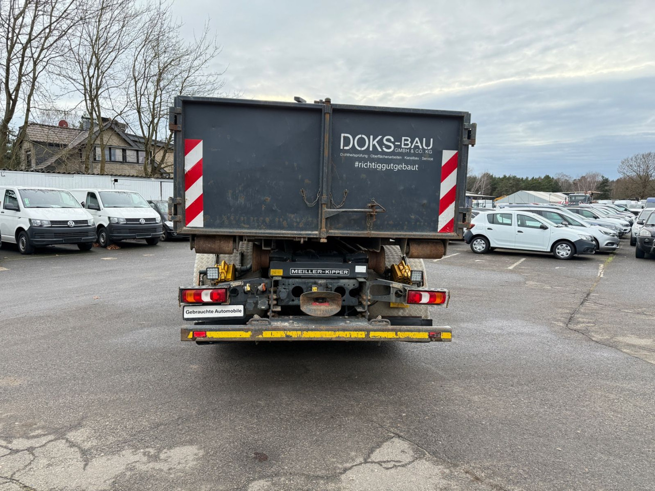 Mercedes-Benz Actros 2542 Abrollkipper mit Container - Hook lift truck: picture 4 Mercedes-Benz Actros 2542 Abrollkipper mit Container - Hook lift truck: picture 4