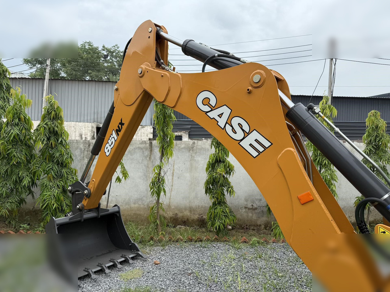 New Backhoe loader CASE 851NX CP: picture 14