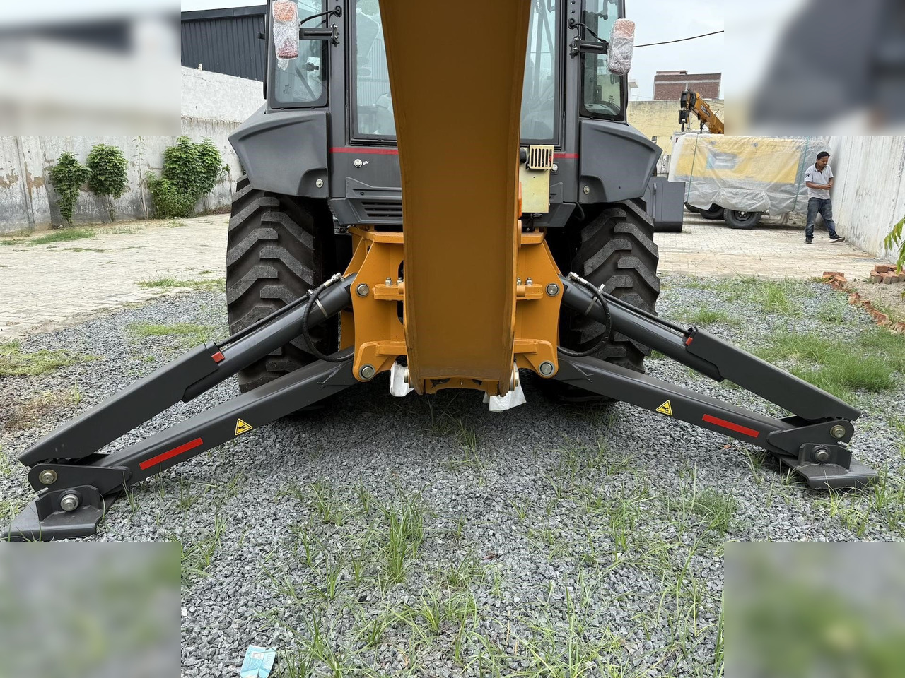 New Backhoe loader CASE 851NX CP: picture 15