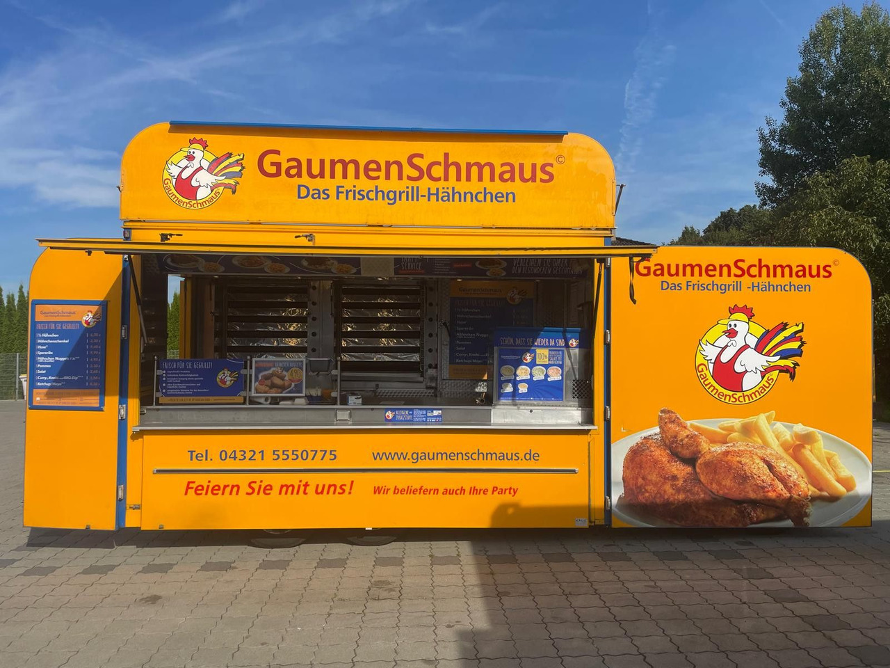 Fiat Hähnchengrill mobil Foodtruck - Vending truck: picture 1 Fiat Hähnchengrill mobil Foodtruck - Vending truck: picture 1