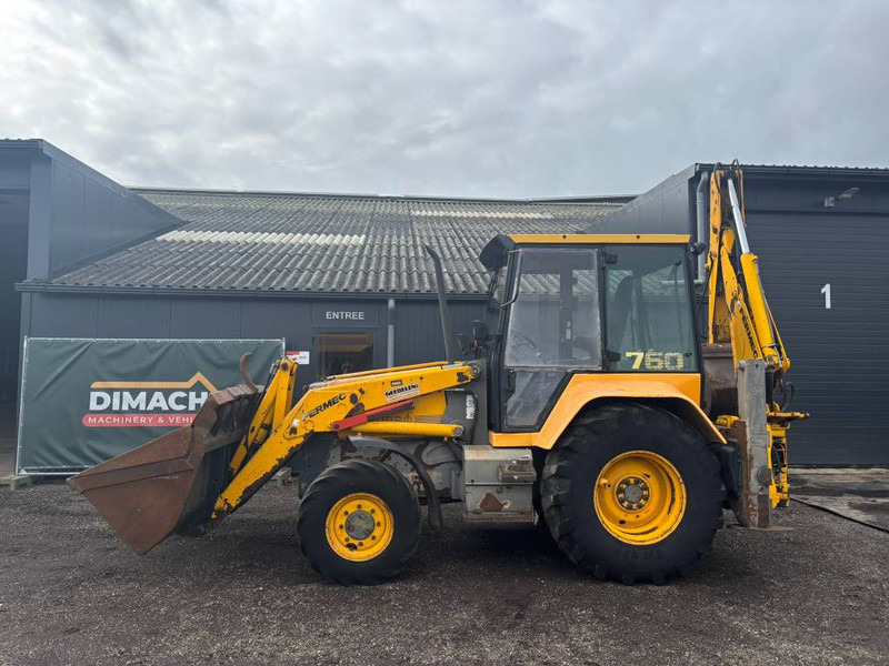 Fermec 760 backhoe loader telescopic arm JCB 3CX 4CX - Backhoe loader: picture 1 Fermec 760 backhoe loader telescopic arm JCB 3CX 4CX - Backhoe loader: picture 1