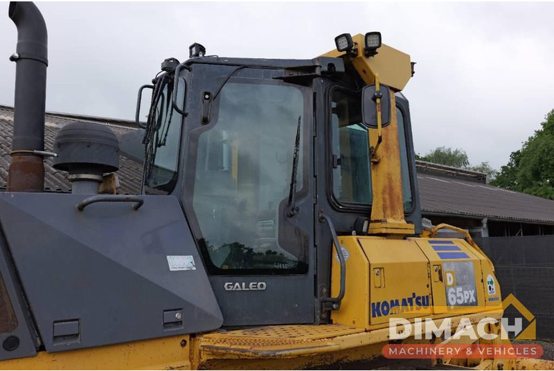 Bulldozer Komatsu D 65 PX-15 E0 ripper manual engine - 388cm wide: picture 11