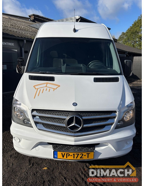 Mercedes-Benz Sprinter Sprinter 216 L2H2 trekhaak , accident - unfall - rechterkant flink plaatschade, technisch perfect - Small van: picture 3 Mercedes-Benz Sprinter Sprinter 216 L2H2 trekhaak , accident - unfall - rechterkant flink plaatschade, technisch perfect - Small van: picture 3