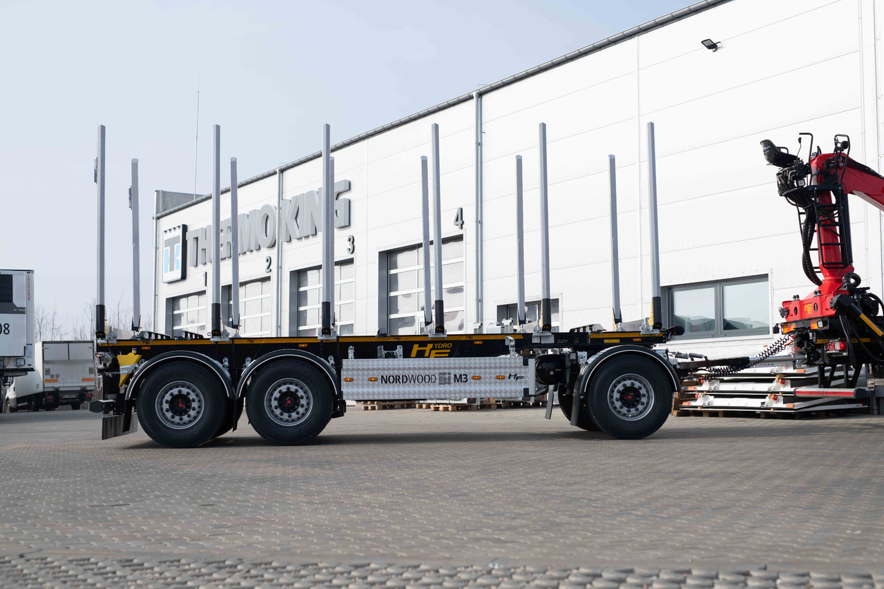Hydrofast Przyczepa 3 - osiowa / 3 axles trailer for timber transport / 3 Achsen Anhänger für Holztransport - Timber trailer: picture 4 Hydrofast Przyczepa 3 - osiowa / 3 axles trailer for timber transport / 3 Achsen Anhänger für Holztransport - Timber trailer: picture 4
