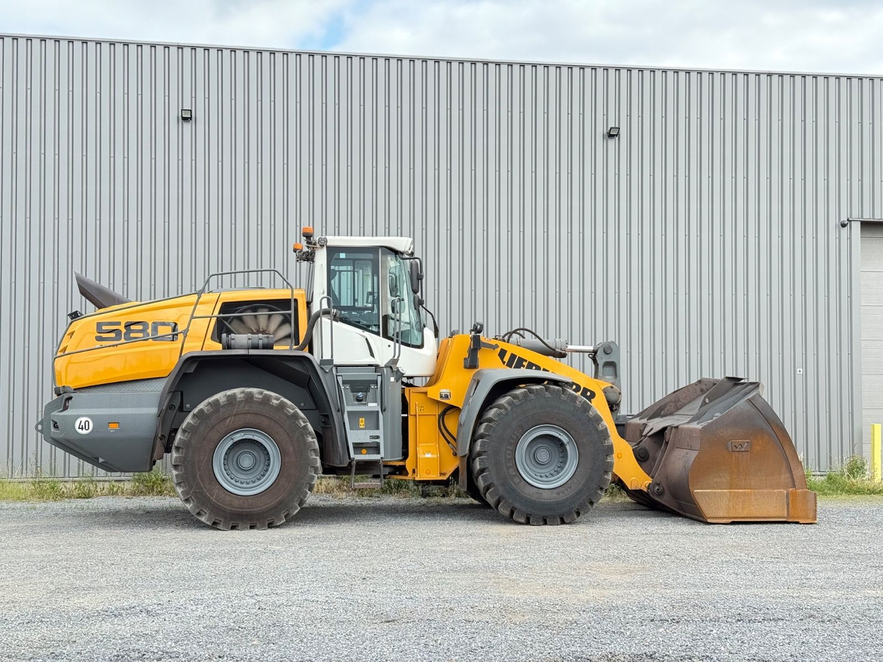 Liebherr L580 X Power - Wheel loader: picture 5 Liebherr L580 X Power - Wheel loader: picture 5