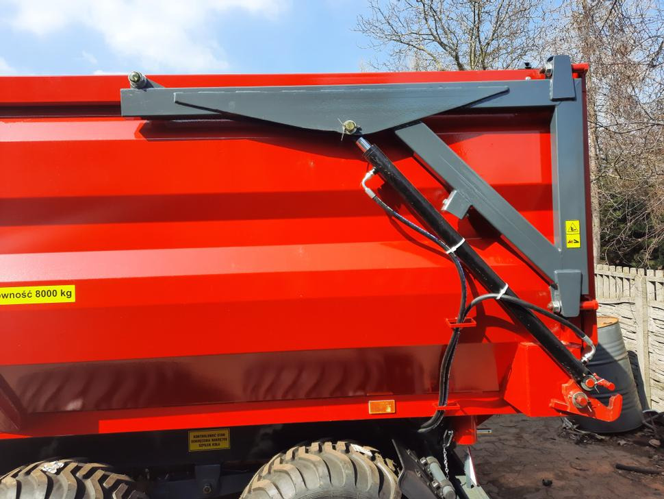 Techmont Anhänger Tandemkipper / Trailer / Remorque / Rimorchio / Remolque tándem / Прицеп монолитный двухосный тандем / Przyczepa tandem PTTCW112 12 t - Farm tipping trailer/ Dumper: picture 4 Techmont Anhänger Tandemkipper / Trailer / Remorque / Rimorchio / Remolque tándem / Прицеп монолитный двухосный тандем / Przyczepa tandem PTTCW112 12 t - Farm tipping trailer/ Dumper: picture 4