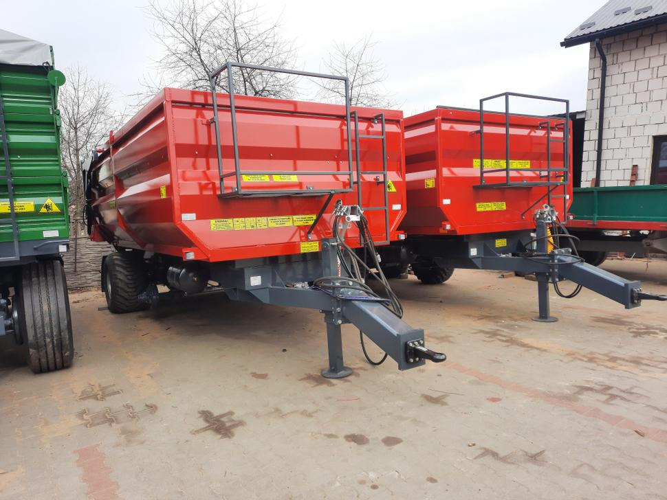 Techmont Anhänger Tandemkipper / Trailer / Remorque / Rimorchio / Remolque tándem / Прицеп монолитный двухосный тандем / Przyczepa tandem PTTCW112 12 t - Farm tipping trailer/ Dumper: picture 3 Techmont Anhänger Tandemkipper / Trailer / Remorque / Rimorchio / Remolque tándem / Прицеп монолитный двухосный тандем / Przyczepa tandem PTTCW112 12 t - Farm tipping trailer/ Dumper: picture 3