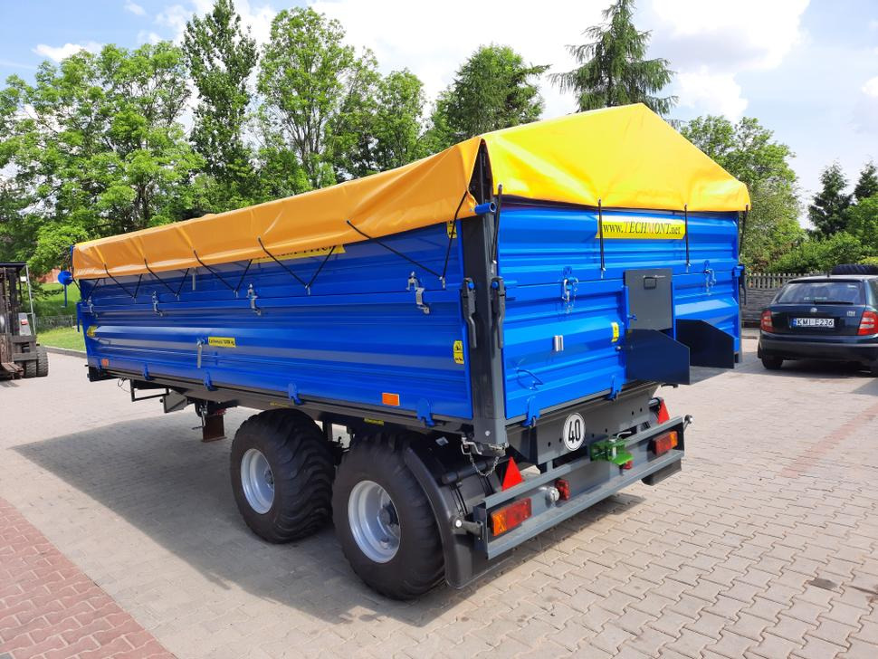 Techmont Anhänger / Trailer / Remorque / Rimorchio / Прицеп двухосный тандем / Przyczepa tandem PTTCW 310 10 t - Farm tipping trailer/ Dumper: picture 5 Techmont Anhänger / Trailer / Remorque / Rimorchio / Прицеп двухосный тандем / Przyczepa tandem PTTCW 310 10 t - Farm tipping trailer/ Dumper: picture 5