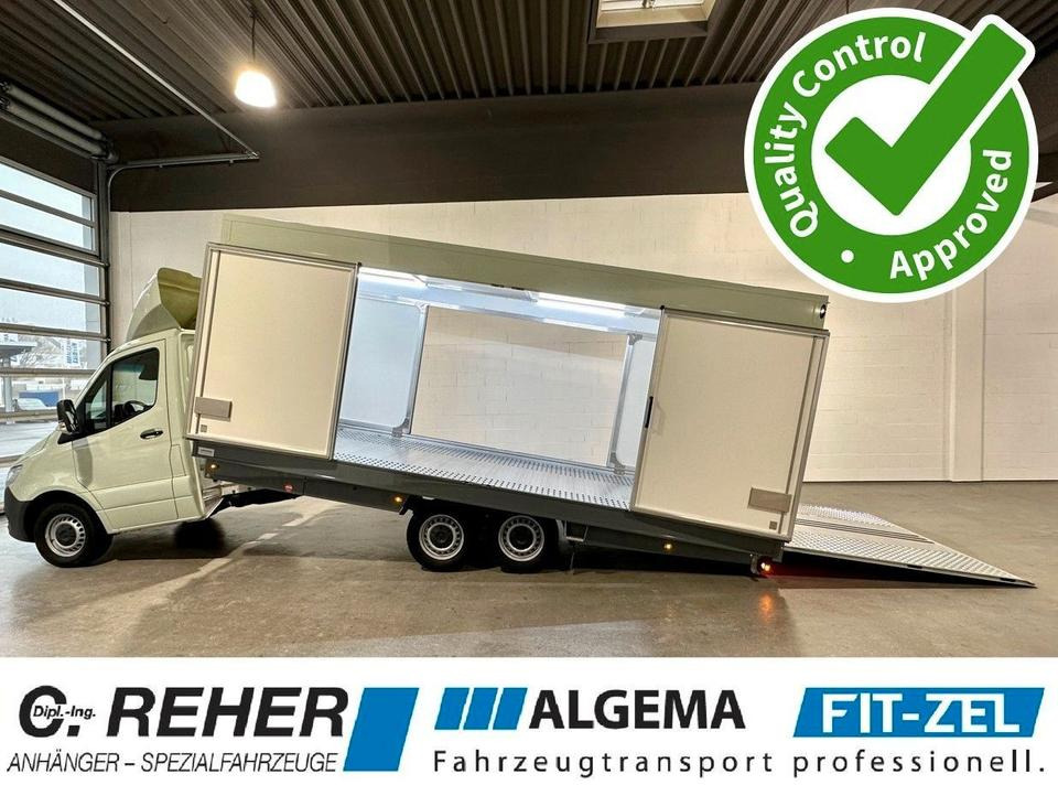 Algema Mercedes Sprinter 616 ALGEMA BLITZLADER 2 Koffer - Autotransporter truck, Commercial vehicle: picture 1 Algema Mercedes Sprinter 616 ALGEMA BLITZLADER 2 Koffer - Autotransporter truck, Commercial vehicle: picture 1