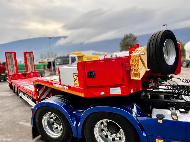 Kassbohrer SEMI REMORQUE PORTE-ENGINS 3 ESSIEUX NEUF - Low loader semi-trailer: picture 2 Kassbohrer SEMI REMORQUE PORTE-ENGINS 3 ESSIEUX NEUF - Low loader semi-trailer: picture 2