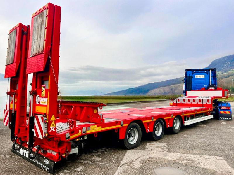 Kassbohrer SEMI REMORQUE PORTE-ENGINS 3 ESSIEUX NEUF - Low loader semi-trailer: picture 1 Kassbohrer SEMI REMORQUE PORTE-ENGINS 3 ESSIEUX NEUF - Low loader semi-trailer: picture 1