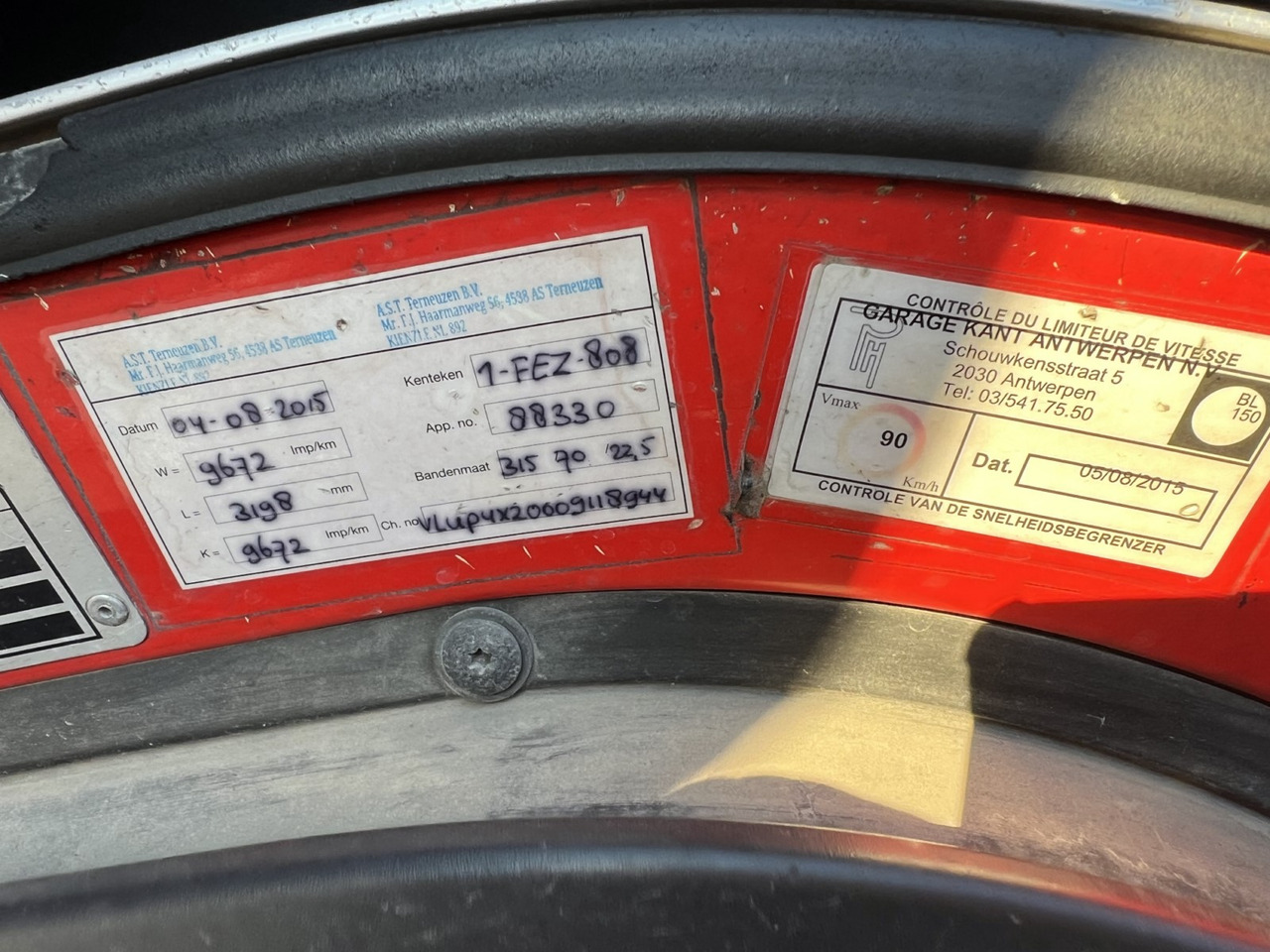 Tractor unit SCANIA P380: picture 24 Tractor unit SCANIA P380: picture 24