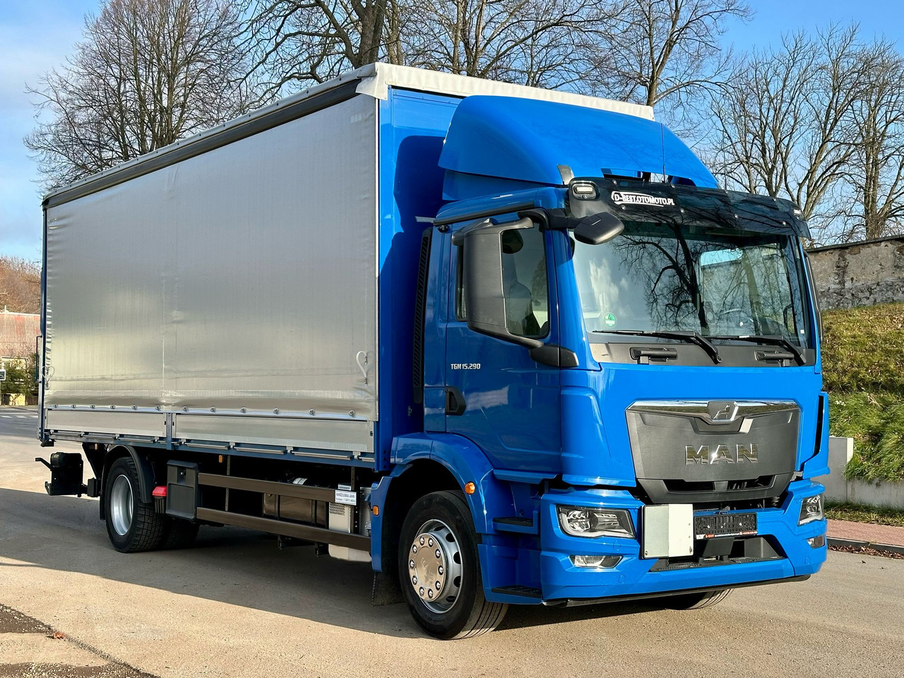 MAN TGM 15.290 / FIRANKA / WINDA / AUTOMAT / 2021 ROK / 18 EUROPALET / 15 T DMC - Curtainsider truck: picture 1 MAN TGM 15.290 / FIRANKA / WINDA / AUTOMAT / 2021 ROK / 18 EUROPALET / 15 T DMC - Curtainsider truck: picture 1