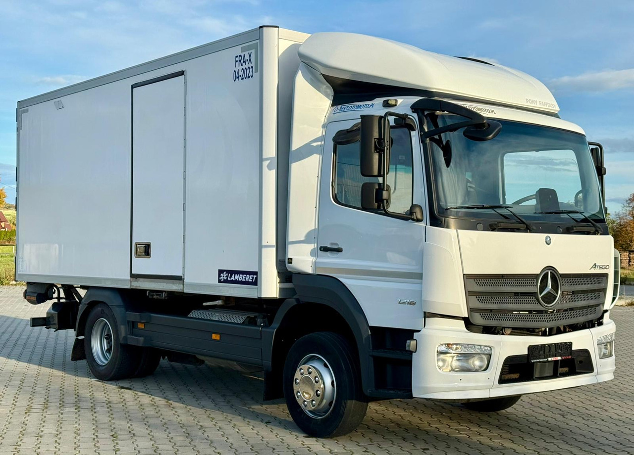 MERCEDES-BENZ ATEGO 1218 / CHŁODNIA / IZOTERMA / WINDA / 5.10 M DŁUGOŚCI / LAMBERET / AUTOMAT / 2017 ROK / 410 TYŚ KM - Refrigerator truck: picture 1 MERCEDES-BENZ ATEGO 1218 / CHŁODNIA / IZOTERMA / WINDA / 5.10 M DŁUGOŚCI / LAMBERET / AUTOMAT / 2017 ROK / 410 TYŚ KM - Refrigerator truck: picture 1