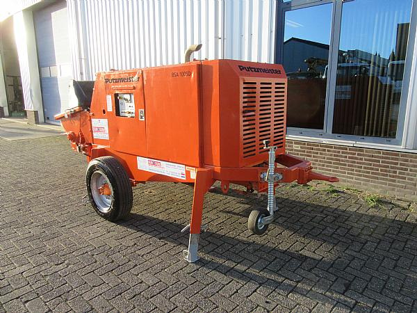 2014 PUTZMEISTER BSA 1005 DC concrete pump - Stationary concrete pump: picture 3 2014 PUTZMEISTER BSA 1005 DC concrete pump - Stationary concrete pump: picture 3