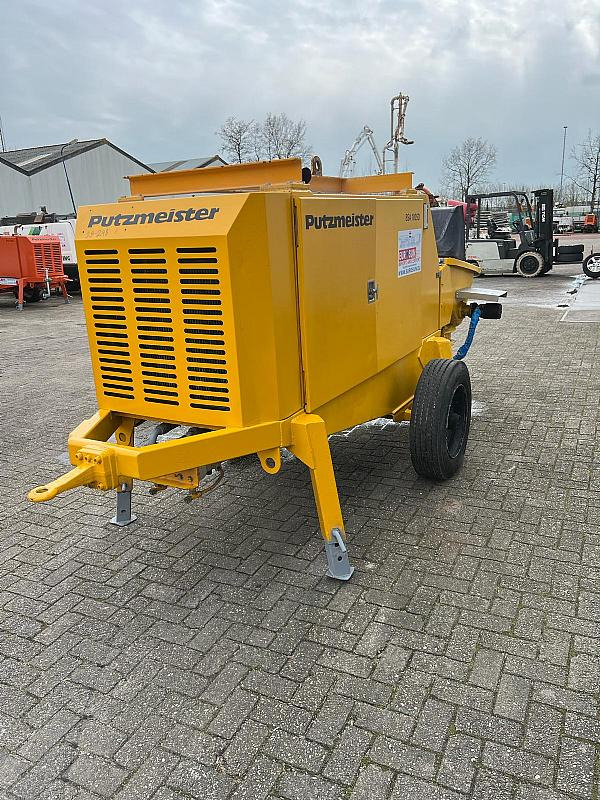 2014 PUTZMEISTER BSA1005 DC trailer mounted. - Stationary concrete pump: picture 1 2014 PUTZMEISTER BSA1005 DC trailer mounted. - Stationary concrete pump: picture 1