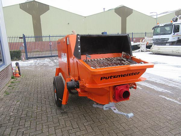 2014 PUTZMEISTER BSA1005 DC trailer mounted. - Stationary concrete pump: picture 3 2014 PUTZMEISTER BSA1005 DC trailer mounted. - Stationary concrete pump: picture 3